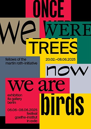 Poster Once We Trees, Now We Are Birds