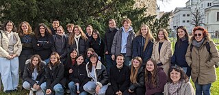 Gegenbesuch der römischen Austauschschüler in Sachsen 