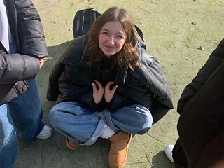 Rebecca Mazzamauro, Schülerin der PASCH-Oberschule „Vincenzo Arangio Ruiz“ in Rom