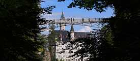 Marienbrücke vor dem Schloss Neuschwanstein