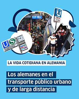 Los alemanes y el transporte público