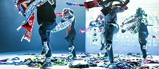 Bild aus dem Tanzstück „NON + ULTRAS“