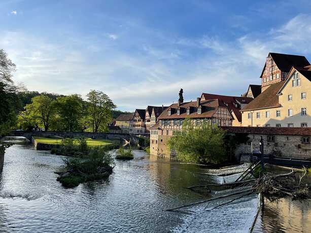 Schwäbisch Hall in the sunshine