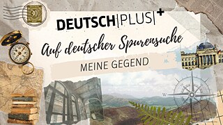 Banner, Wettbewerb „Meine Gegend – Auf deutscher Spurensuche“