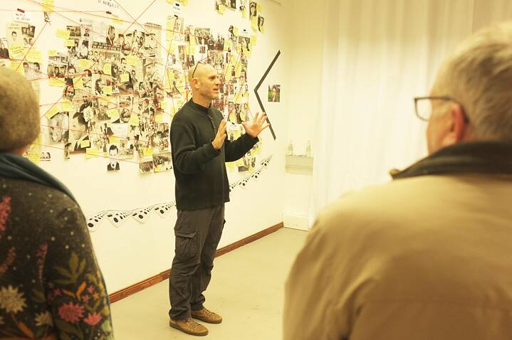 Idan Golko, "Die Gleichung", Blaue Fabrik Dresden, 2024