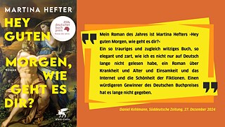 Zitaten Daniel Kehlmann, Süddeutsche Zeitung, 27. Dezember 2024