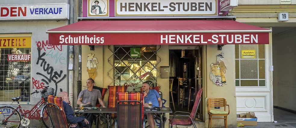 Hier hat vielleicht alles begonnen: Kiezkneipe „Henkel-Stuben“, Blücherstraße, Berlin-Kreuzberg