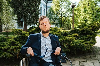 Viktor Pamula pred zasadaním sociálno-zdravotnej komisie pri mestskom zastupiteľstve v Spišskej Novej Vsi 