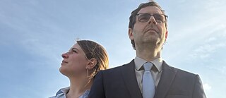 Adina van Dorresteijn en Frederik Hartig