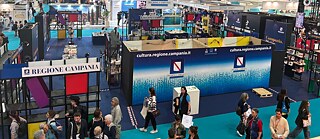 Stand Regione Campania Buchmesse Turin
