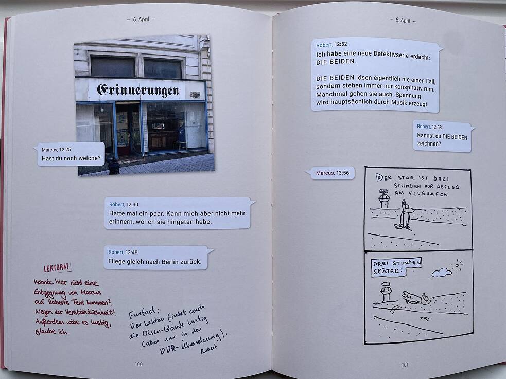 „Erinnerungen. Hast du noch welche?“