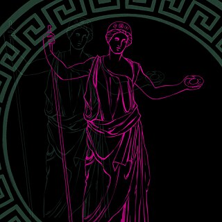 Ілюстрація: богиня Юнона стоїть самотня