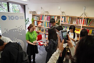 DAAD Stand PASCH-Rallye 2025 im Goethe-Institut Tokyo