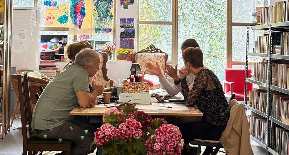 Partner Meetings in Athens - Working in groups