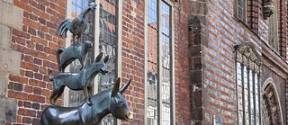 Die Stadtmusikanten von Gerhard Marcks, Bremer Wahrzeichen und Stadtlogo