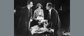 Alfred Abel, Charlotte Böcklin, Ralph Arthur Roberts (left to right)