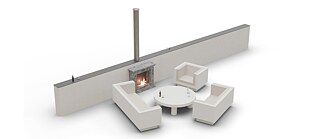 Concéntrico 2025 - Backstage Fireplace 