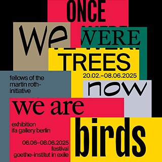 Poster Once We Trees, Now We Are Birds