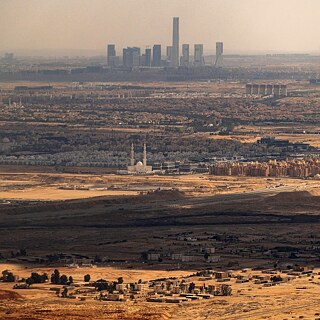 Egypt's New Administrative Capital, photo taken in February 2024