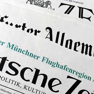 Zeitungsstapel