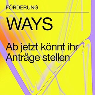 Key visual of WAYS programme, an open call for applications