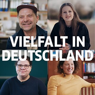 Portraitaufnahmen von verschiedenen Personen