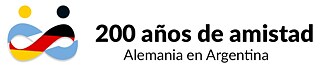 lOGO 200 Años de amistad entre Alemania y Argentina