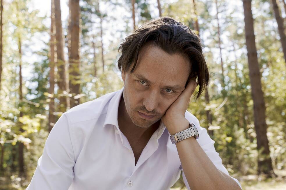 Fotograma de producción de la serie de Netflix Alemania «Achtsam Morden»