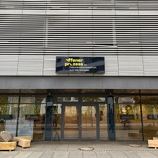 Fassade und Eingang des NSU-Dokumentationszentrums