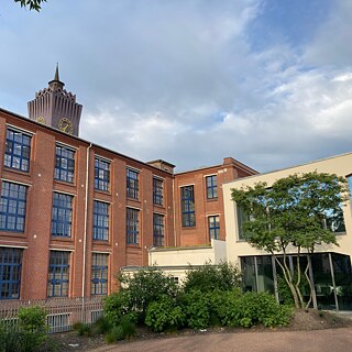 Bild eines hängenden Gartens in Chemnitz