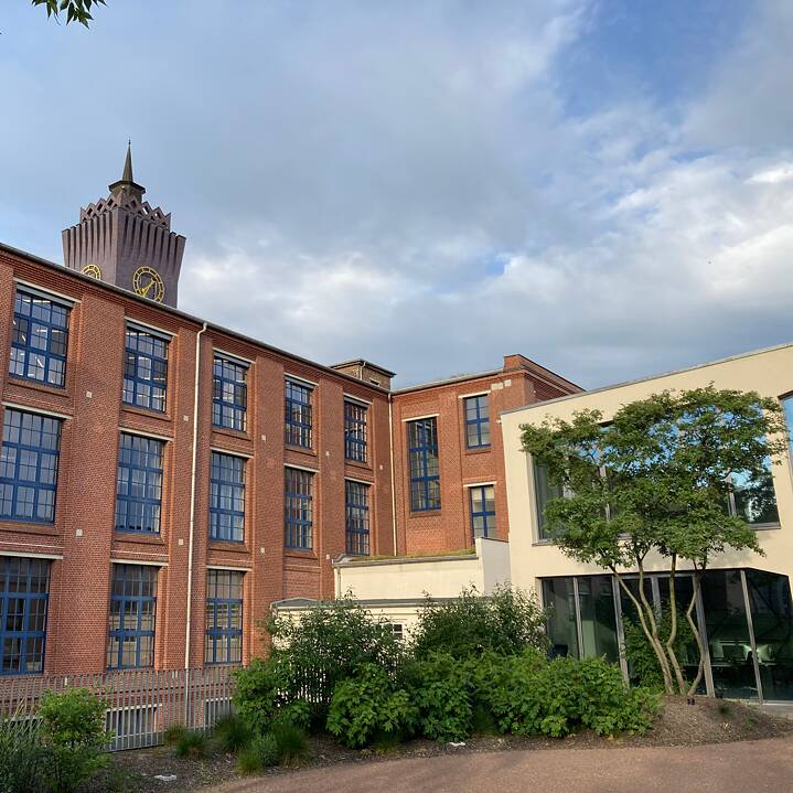 Bild eines hängenden Gartens in Chemnitz