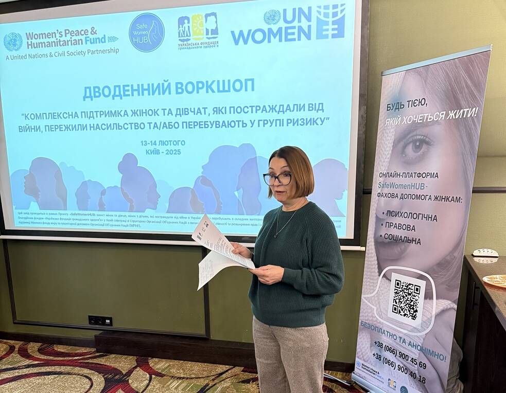 Training „Umgang mit geschlechtsspezifischer Gewalt und konfliktbezogener sexueller Gewalt“