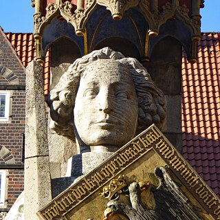 Rolandsstatue in Bremen (Ausschnitt)