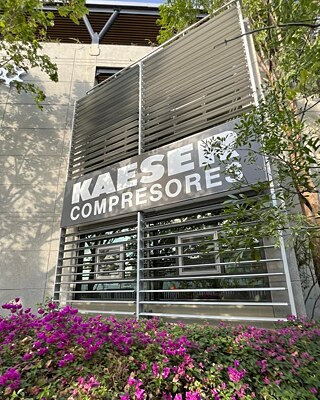 Las instalaciones de Kaeser Kompressoren en México.