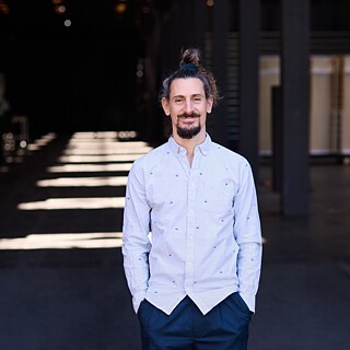 Porträt des griechischen Choreografen Ioannis Mandafounis