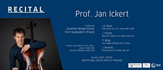 Concert by Professor Jan Ickert 