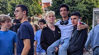 Jugendliche auf der Breminale