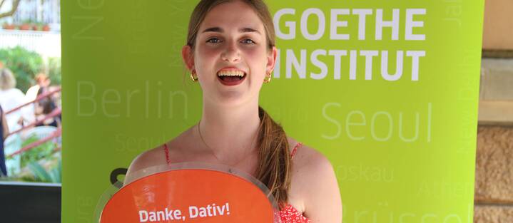 Eleonora Antonini vom römischen Gymnasium "Immanuel Kant"