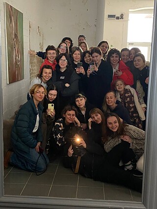 Gruppenbild der Künstlerinnen