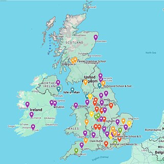 A snapshot of Google Maps