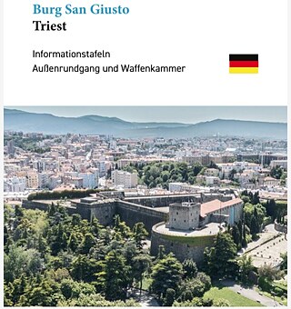 Titelblatt der von den Schülern erstellten Informationsbroschüre in deutscher Sprache 