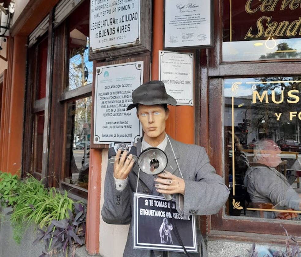 O museu no bairro portenho de Chacarita.