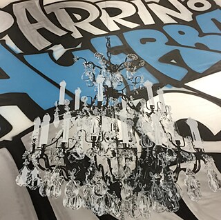 Aldo Runfola, „The Last Wall”, 2018, Spritztechnik und Siebdruck