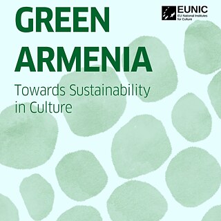 Grünes Visual mit dem Titel