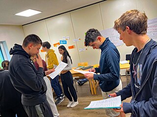 Jugendliche im Unterricht