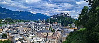 Aussicht auf die Festung Hohensalzburg