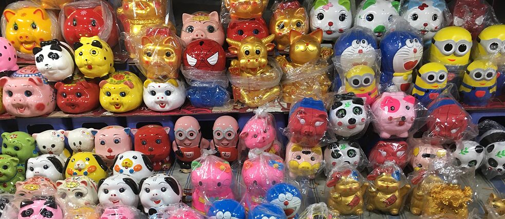 Junk sold on the streets of Ho Chi Minh City