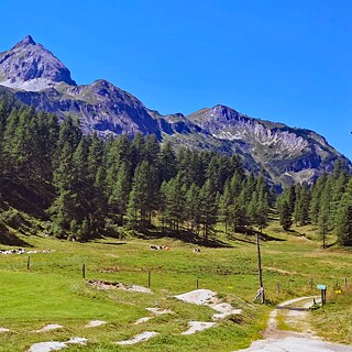 Landschaft in Obertauern
