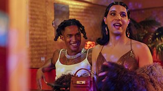  Joshua (Daniel Hernandez, left) and Bijan (Benjamin Radjaipour) cheer on Lalo.