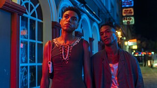 Joshua (Daniel Hernandez, right) wants to get to know Lalo (Lamin Leroy Gibba) better.